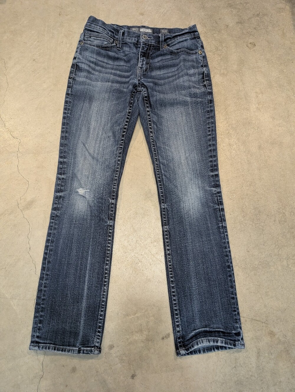 BKE Carter Straight Leg Jeans Mens 31R Denim Pants